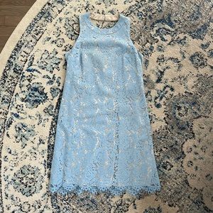 Vince Camuto Blue Lace Dress